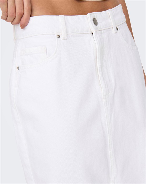 Bianca Midi Denim Nederdel